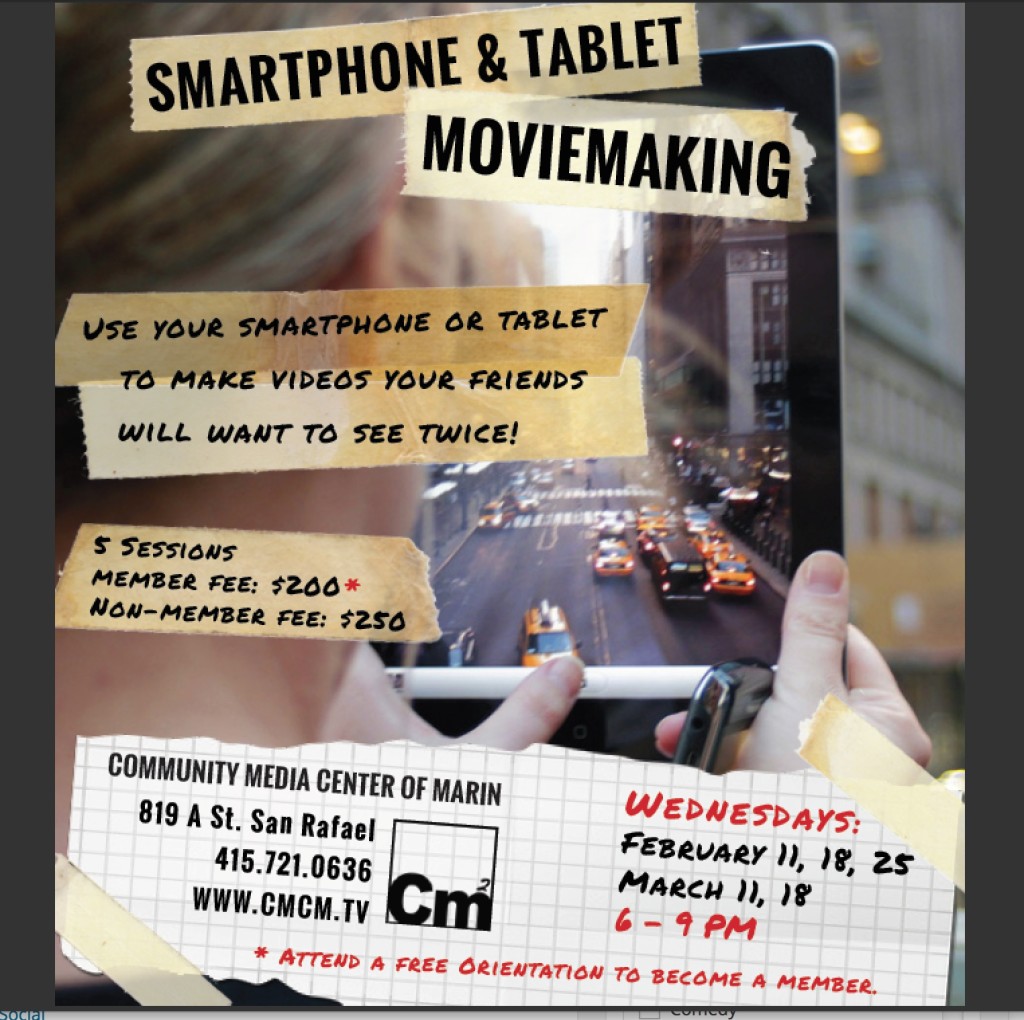 Smartphone & Tablet Moviemaking Workshop