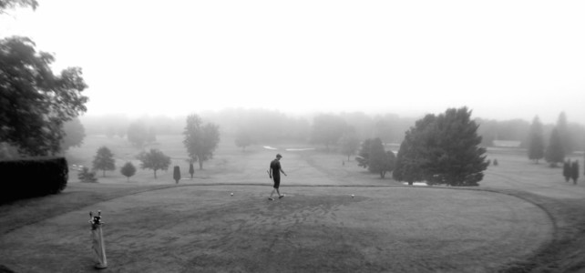 Golf course fog