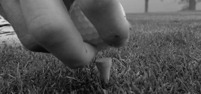 close-up golf ball